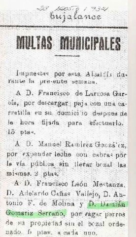 3.- 1932 Multas 1932
